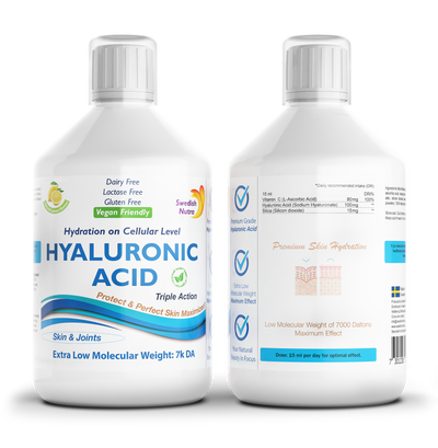 Vloeibaar hyaluronzuur supplement voor optimale opname