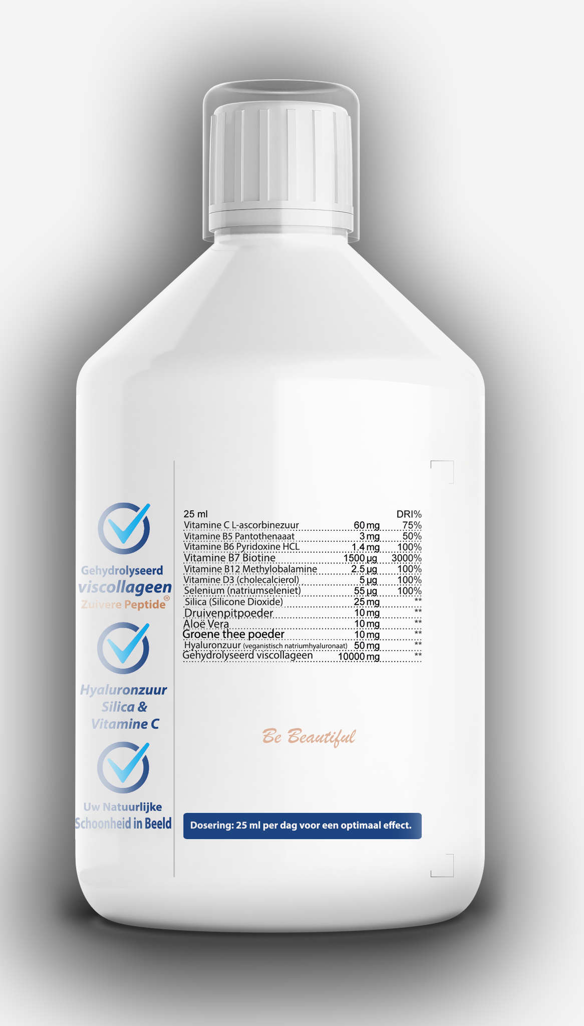 Swedish Nutra Collageen 10.000 Marien Suikervrij - Gezonde Huid en Gewrichten